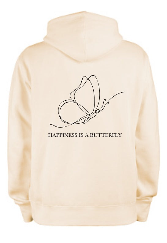 Sudadera Beige| Lana del Rey | Mariposa