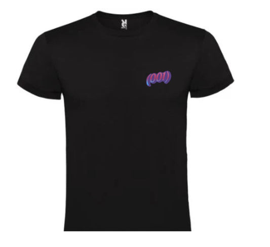 Playera OVERZISE | Personalizada | Negra | 001