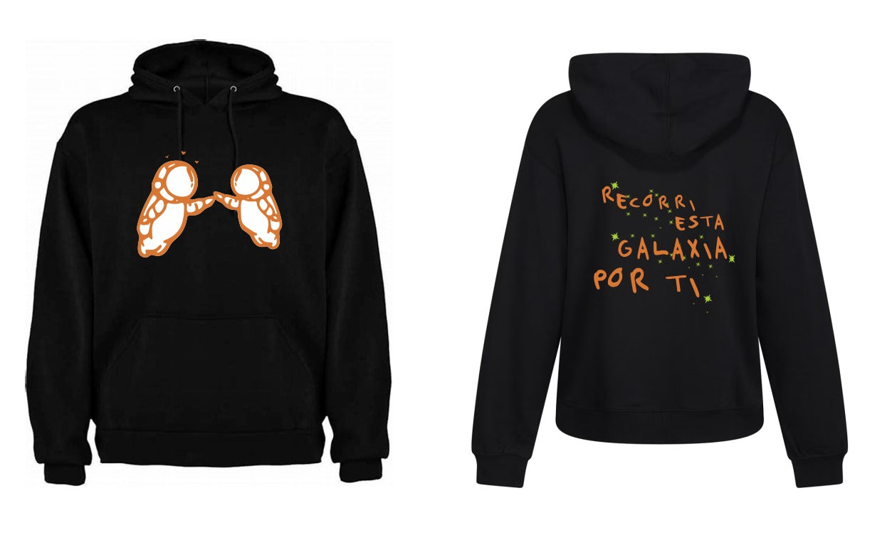 Sudadera Ivan Cornejo | Fluorescente | Brilla en la obscuridad | Recorrí esta galaxia por tí