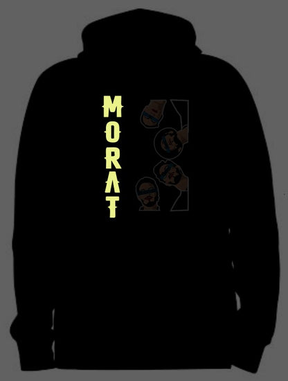 Sudadera Morat | Flurecente | Brilla en la obscuridad | Negro