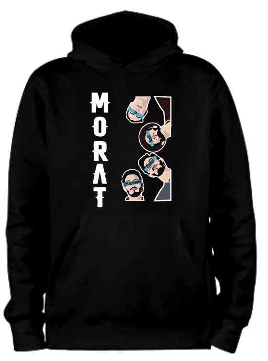 Sudadera Morat | Flurecente | Brilla en la obscuridad | Negro