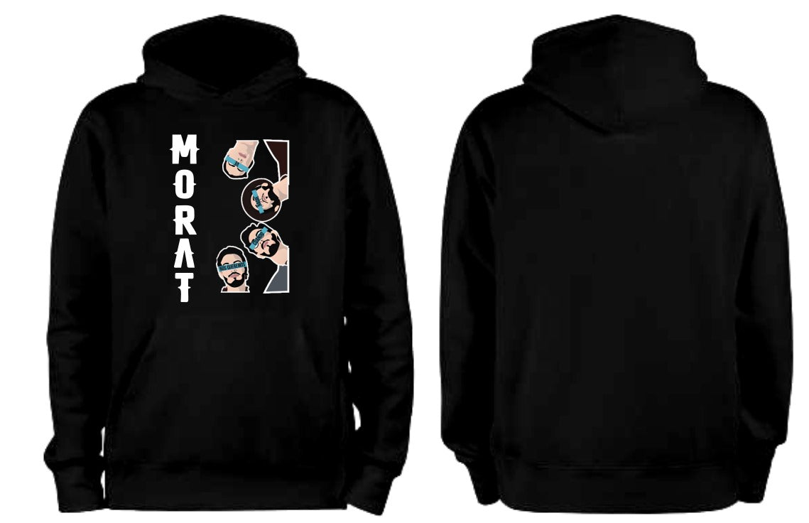 Sudadera Morat | Flurecente | Brilla en la obscuridad | Negro