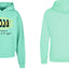 Sudadera Morat | Flurecente | Brilla en la obscuridad | Verde menta | Porfa No Te Vayas