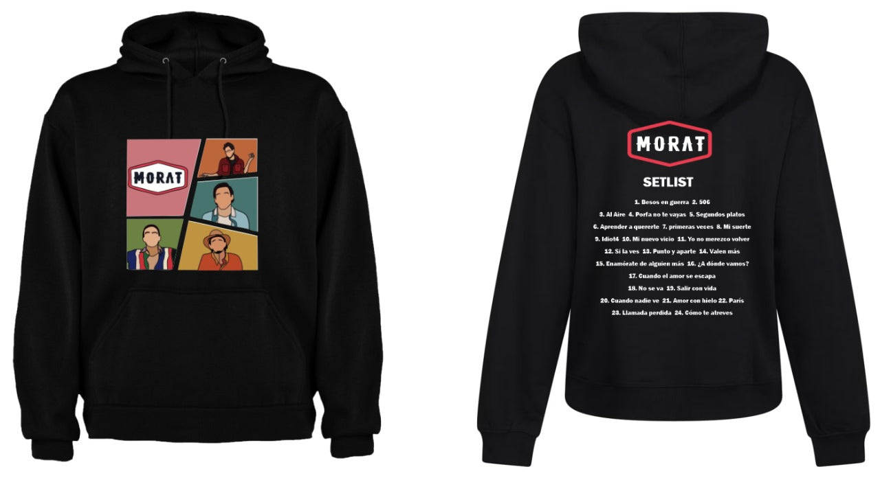 Sudadera Morat | Negro