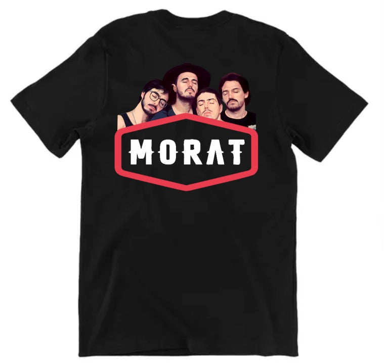 Playeras Personalizadas | Morat | Negra | Antes De Que Amanezca