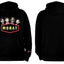 Sudadera Morat | Flurecente | Brilla en la obscuridad | Negro | MORAT | Diseño Cliente Alicia