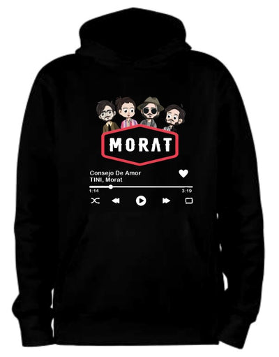 Sudadera Morat | Negro | Consejo de Amor