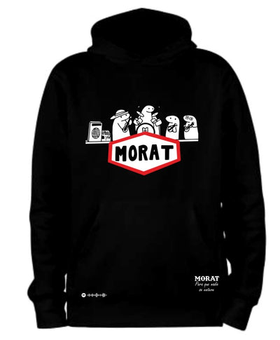 Sudadera Morat | negro | Banda animado
