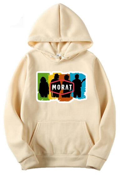 Sudadera Morat | Beige | Silueta Banda Morat