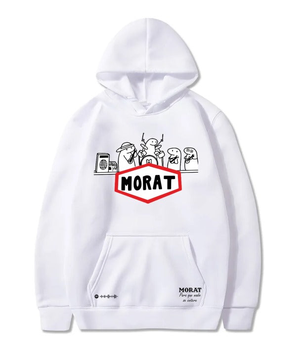 Sudadera Morat | Blanco | Banda animado