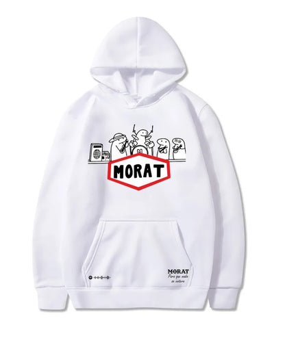 Sudadera Morat | Blanco | Banda animado