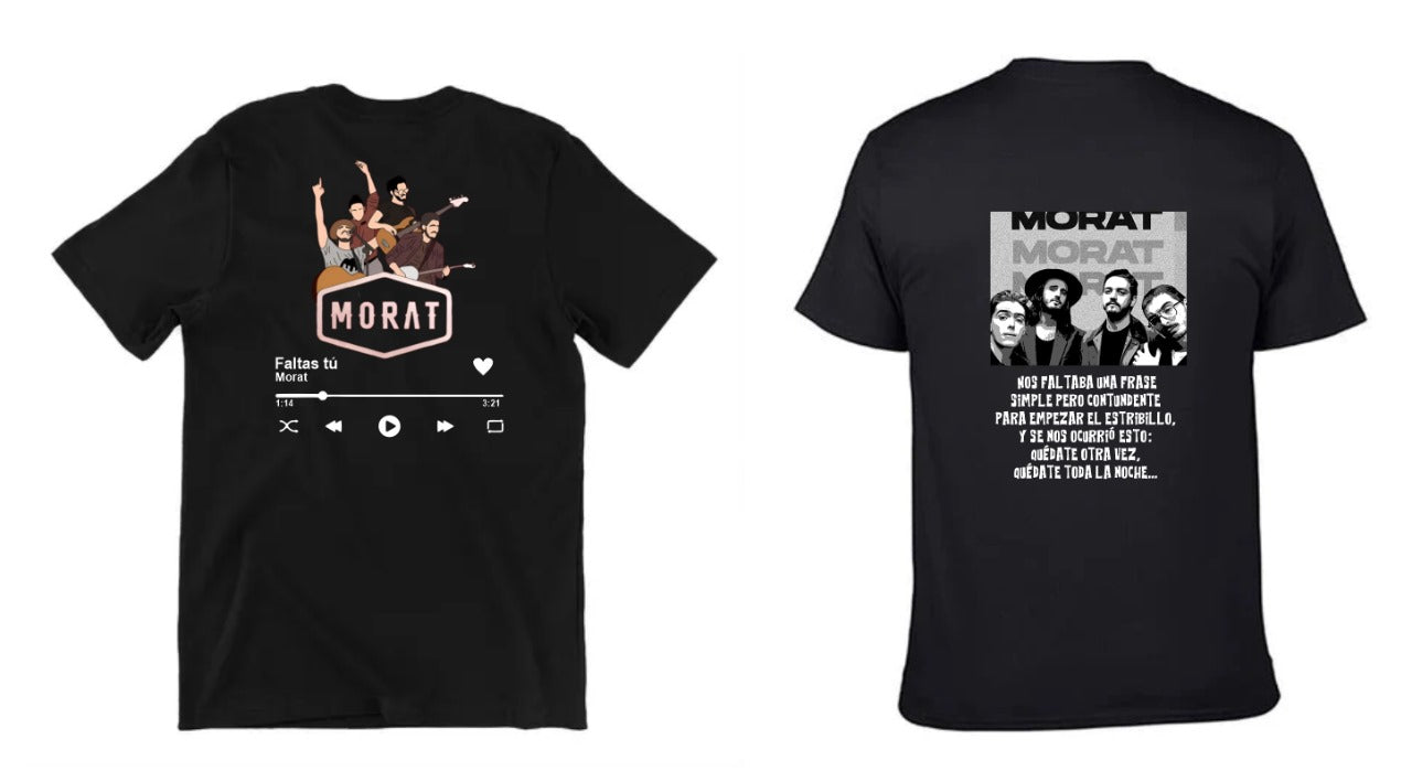 Playera Personalizada | Morat | Personajes animados