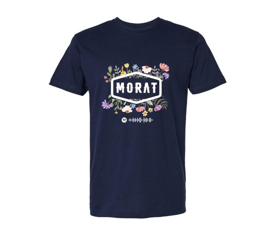 Playera Personalizada | Morat | Logo en Flores | Código de Spotify | Faltas tú