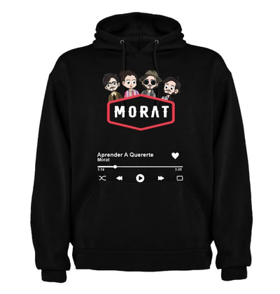 Sudadera Morat | Negro | Aprender A Quererte