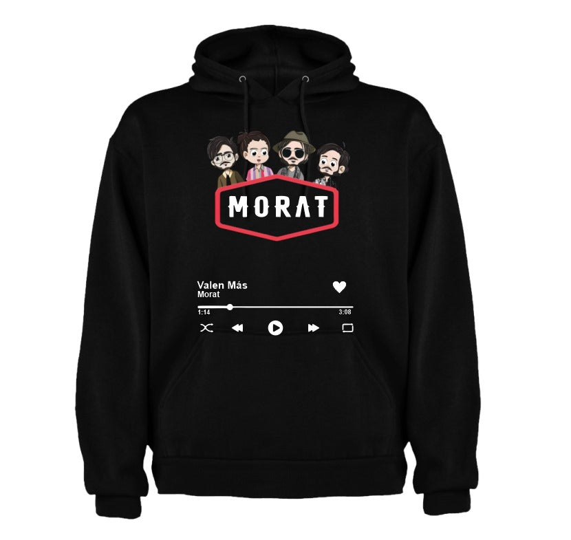 Sudadera Morat | Negro | Valen Más