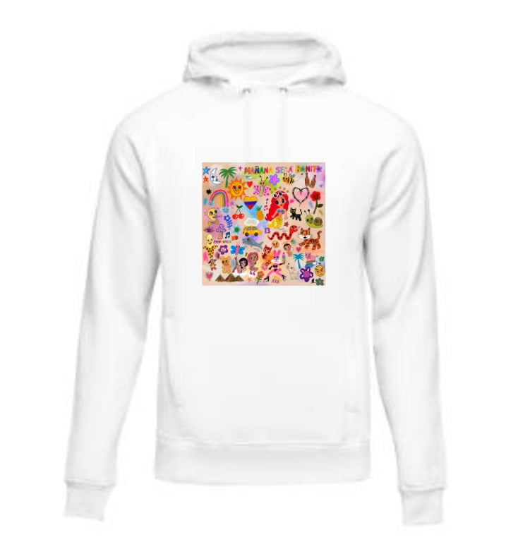 Sudadera Carol G | Blanco | Mañana Será Bonito