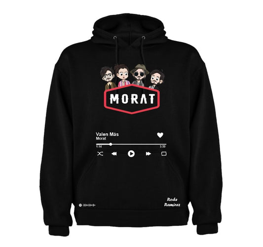 Sudadera Morat | Blanco | MORAT | Diseño Cliente Rode | Set List
