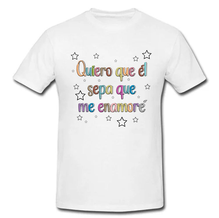 Playera Personalizada | Morat | Frase | Mundo Morat