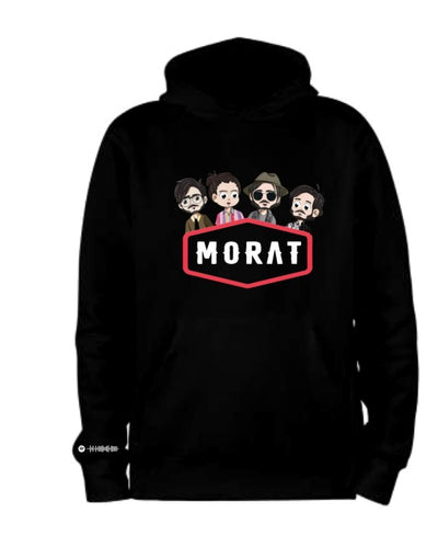Sudadera Morat | Negro | Porfa no te vayas | Código de spotify