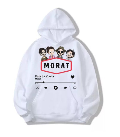 Sudadera Morat | Blanco | Spotify | Date La Vuelta