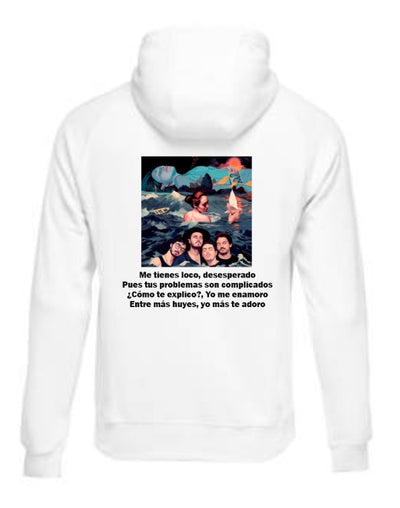 Sudadera Morat Blanco | Morat Spotify | Yo Más Te Adoro