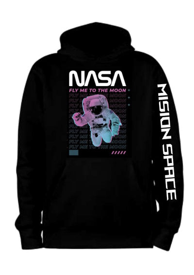 Sudadera NASA| Negro