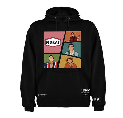 Sudadera Morat | Negro | Spotify | A donde vamos | P