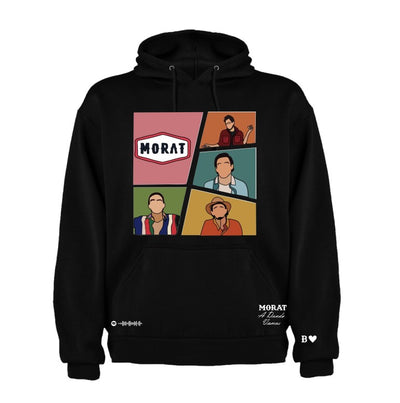 Sudadera Morat | Negro | Spotify | A donde vamos | B
