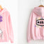Sudadera BTS  | Rosado | Logo