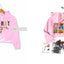 Sudadera Tipo Crop Top | Morat | Rosado | Planetas