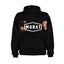 Sudadera Morat | Negro | Logo Morat | Y volveras a sentir Mariposas