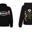 Sudadera Morat | Negro | Logo Morat | Y volveras a sentir Mariposas