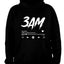 Sudadera 3AM| Negro | Quédate