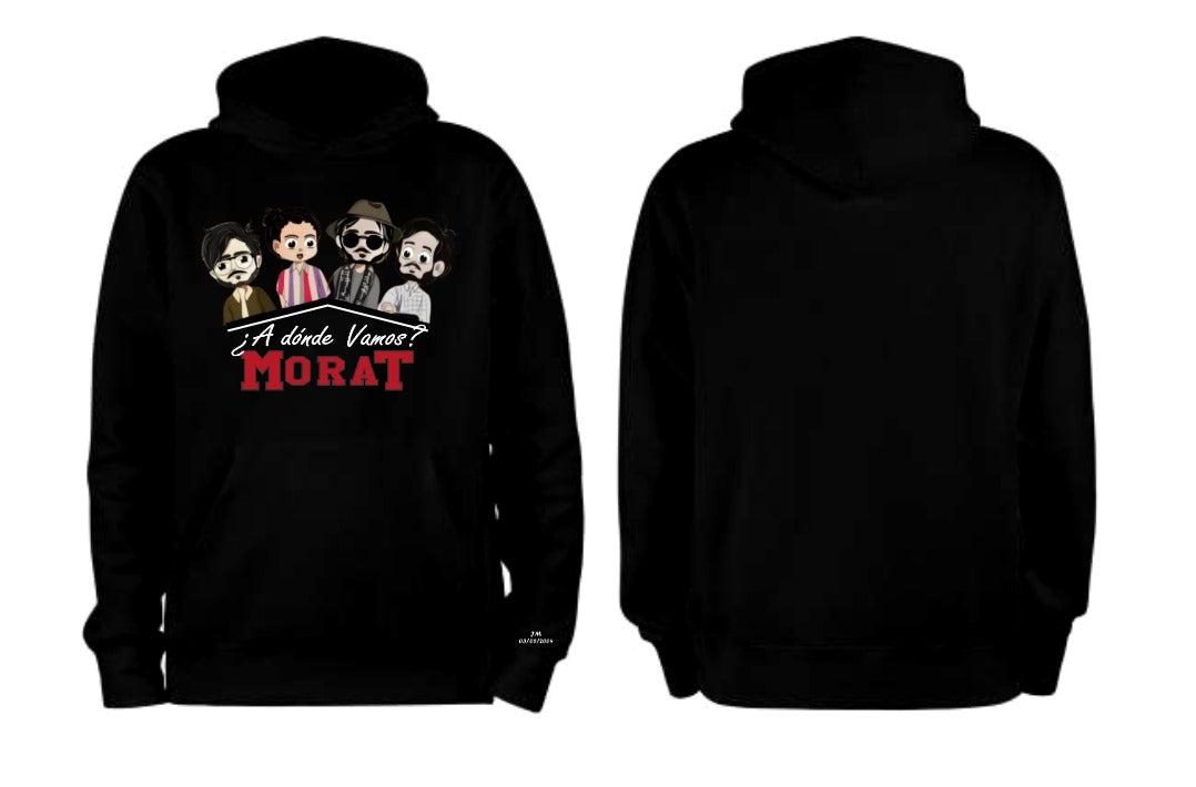 Sudadera Morat| Negro| JM