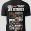 Playera Morat | Negra | Collage Gira los estadios | 2024