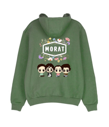 Conjunto Morat | Verde Musgo | Silueta flores