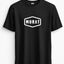 Playera OVERSIZE Morat | Negra | Dejar de querer es quererse también | Gira los estadios