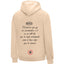 Sudadera Morat | Beige | Tal parece que yo me acostumbre a tí en un sólo día
