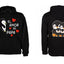 Sudadera personalizada| Negra| Pinguinos | Papá