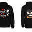 Sudadera personalizada| Negra| Pinguinos | Mamá