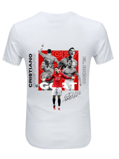 Playera Blanca | CR7 | Cristiano Ronaldo