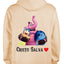 Sudadera INTENSAMENTE| Beige | Bing Bong, Tristeza y Alegría | Gladys