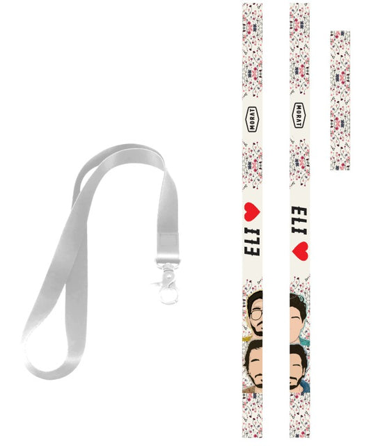 Cinta Personalizada | Blanco | Morat | Flores