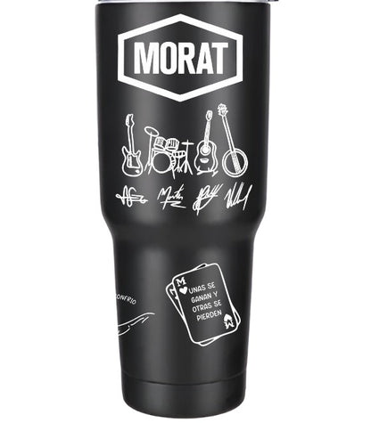 Vasos Térmico 900ml | Summer Trendy Cups | Negro | MORAT