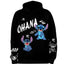 Sudadera negro | Stitch | Ohana