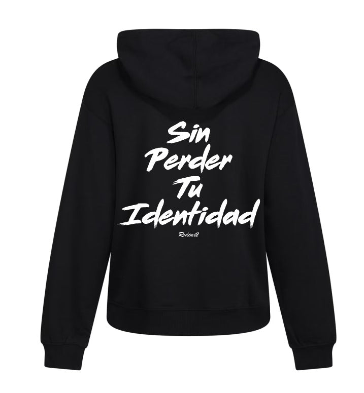 Sudadera personalizada| Negra|  Vistete con Flow