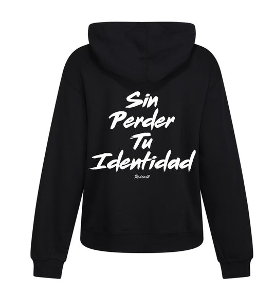 Sudadera personalizada| Negra|  Vistete con Flow