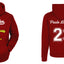 Sudadero | Rojo | Paulo Londra| Homerun | Concierto Garfield