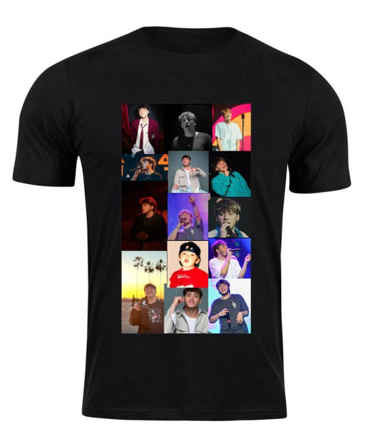 Playera Personalizada | Paulo Londra |Negro| Homerun | Collage