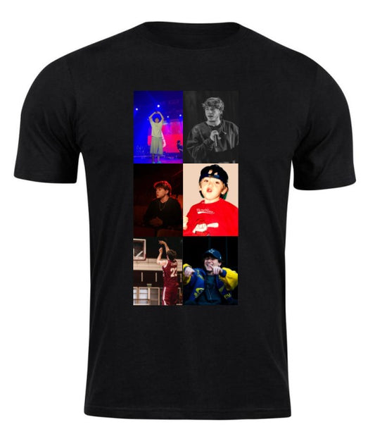 Playera Personalizada | Paulo Londra |Negro| Homerun | Collage concierto
